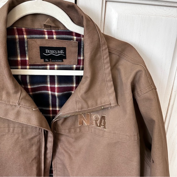 BURK’S BAY NRA Duck Canvas Full zip Men’s XL CCC - Picture 12 of 16